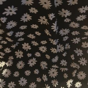 Black n white daisy NOBO No Boundaries dress size Large (11-13)